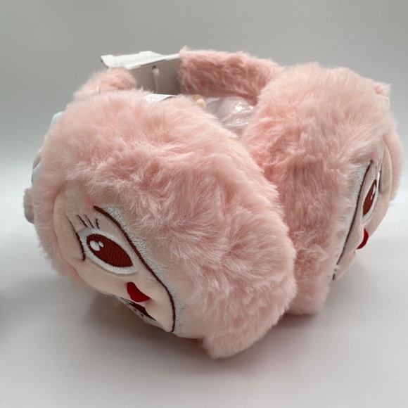 Pop Land Winter Fluffy Holiday Series -- Mokoko Plush Earmuffs - Picture 3 of 5